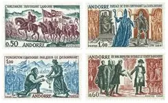 Frans-Andorra YT 167-70 Popularny