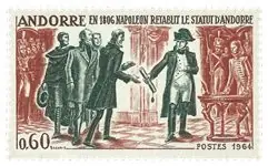 Frans-Andorra YT 168 Autentyczny