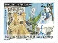 FransAndorra - parc de l'Ossa - Postfrisse postzegel Nowość