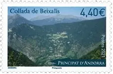 Frans Andorra - Collada Beixalis - Postfrisse postzegel Popularny