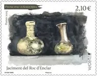 Frans Andorra - EUROPA 2025 Nationale Archeologische Ontdekkingen - Postfrisse postzegel Oryginalny