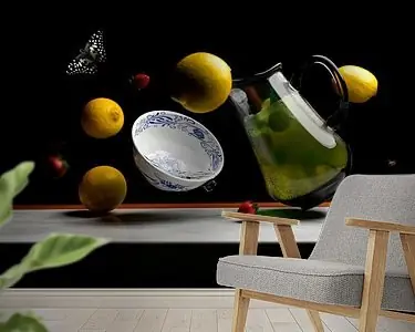 Zamów teraz Vluchtige Verfrissing Stilleven met citroenen