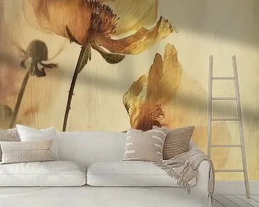 Bloemen in wabi-sabi stijl Promocja