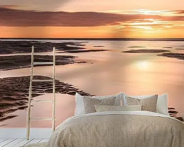 Ekspresowa dostawa Kijkduin panorama tijdens zonsondergang