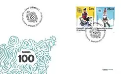 Oryginalny Groenland - 100 jaar telecom in Groenland - FDC