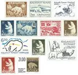Ostatnia szansa Groenland - 12 verschillende postzegels - met Poolberen - Postfris