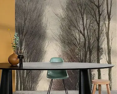 Een laan met hoge bomen en twee wandelaard, Bastert, Nicolaas Wysoka jakość