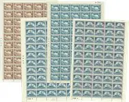 Groenland - 4 zeldzame ongevouwen vellen Tylko dziś