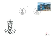 Autentyczny Groenland - 70e verjaardag Koningin Margarethe - FDC