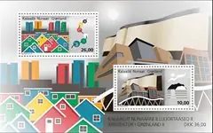 Groenland - Architecteur II - Postfris souvenir velletje Zamów teraz