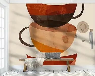 Nowość Abstracte koffiekopjes