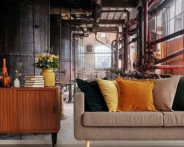 Verlaten Industrie. Rabat