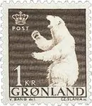 Groenland - AFA 58 Autentyczny