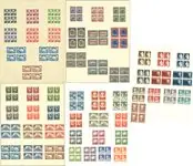 Groenland - Collectie met blokken van 4 op 5 lossealbumbladen - Ongebruikt Tylko dziś