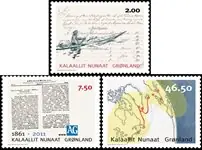 Najlepsza cena Groenland - Communicatie - Postfrisse serie van 3