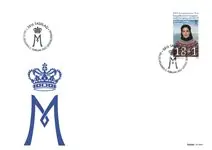 Nowość Groenland - Crown Princess Mary 50th birthday - FDC