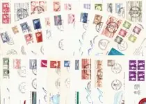 Groenland - Dubbelenpartij met FDCs en enveloppen Zwrot pieniędzy