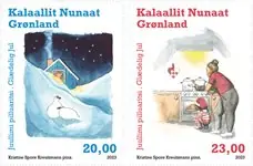 Groenland - Christmas 2023 - Postfrisse serie van 2 Najlepsza cena