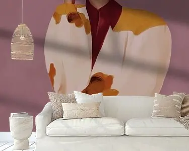 Modern fashion portret Bezpieczna płatność