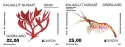 Rabat Groenland - EUROPA 2024 Underwater Fauna & Flora - Postfrisse serie van 2