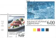 Groenland - Europa Ilulissat - Gestempeld velletje van 2 Oferta limitowana