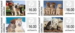 Premium Groenland - Frankeerlabels 2020 - Postfrisse serie van 4
