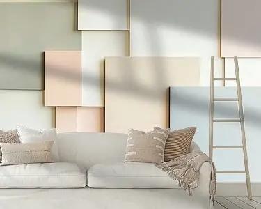 Wysoka jakość Abstracte pastel rechthoek compositie