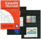 Groenland - Jaarset 1987 Nowość