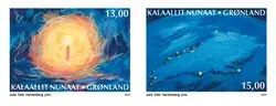 Groenland - Kerstmis 2017 - Postfrisse serie van 2 Darmowa dostawa