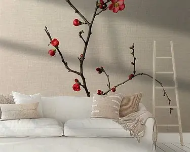 Bezpieczna płatność Bloesemtak in vaas, stilleven Japanse sierkwee , Japandi style