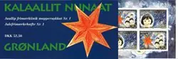 Wyprzedaż Groenland - Kerstzegels boekje nr. 1