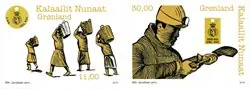 Groenland - Kolen in Groenland - Postfrisse serie van 2 Niska cena