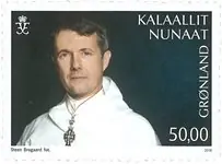 Groenland - Kroonprins Frederik 50 jaar - Postfrisse postzegel Najlepsza cena