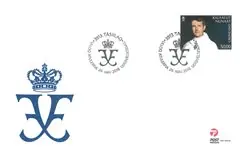 Szybka dostawa Groenland - Kroonprins Frederik 50 jaar - FDC