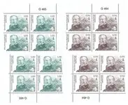 Premium Groenland - Langlopende serie - Postfrisse serie van onder- of bovenrandblokken