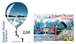 Groenland - Milieu Groenland - Postfrisse serie van 2 Bezpieczna płatność