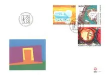 Nowość Groenland - Moderne kunst - FDC