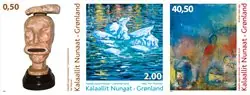 Groenland - Moderne kunst - Postfrisse set van 3 Premium