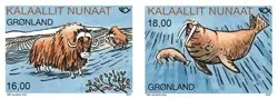 Groenland - Norden 2020 - Postfrisse serie van 2 Oferta