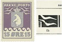 Autentyczny Groenland - Parcel stamp AFA 8A1 - Postfris