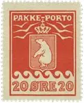 Ostatnia szansa Groenland - Parcel stamp AFA 9I - Postfris