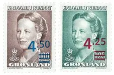 Szybka dostawa Groenland - Provisionals postfris