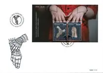 Promocja Groenland - Tattoo art - FDCmetsouvenirvelletje