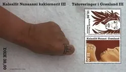 Groenland - Tattoo art - Postfris souvenirvelletje Nowość