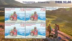 Szybka dostawa Groenland - TUSAANNGA Help Line - Postfris souvenirvelletje