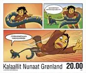 Groenland - strips - Postfrisse postzegel Wysoka jakość