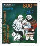 Wysoka jakość Groenland - Unicef Nakuusa - Gestempelde postzegel