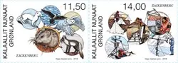 Oferta Groenland - Zackenberg - Postfrisse set van 2 postzegels