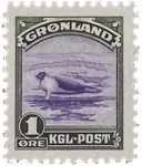 Groenland 1945- Amerikaanse Uitgifte- AFA 8 - Ongebruikt Oryginalny