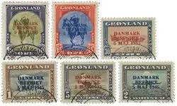 Szybka dostawa Groenland 1945 - AFA 20A-25A - Ongebruikt